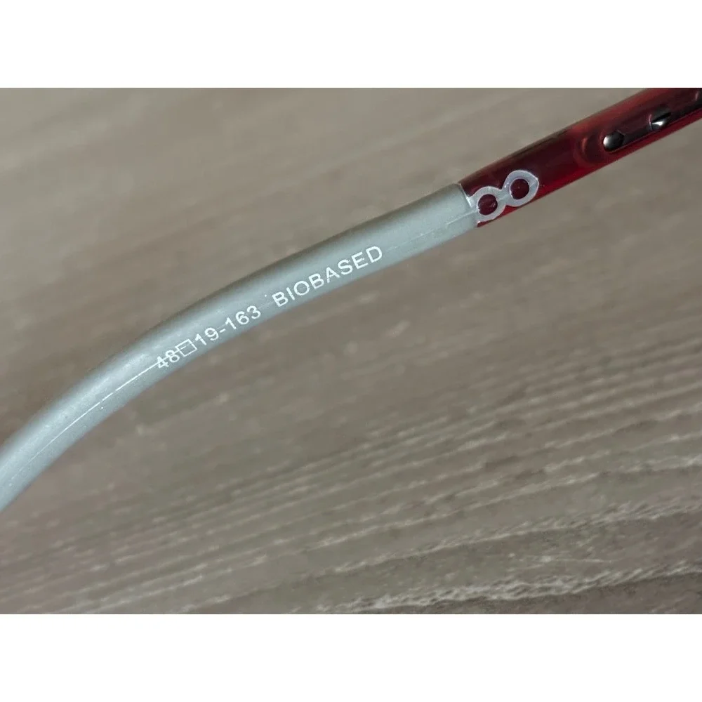 Slastik Magnetic Front‎ Connection Reading Glasses Burgundy FRAMES Biobased